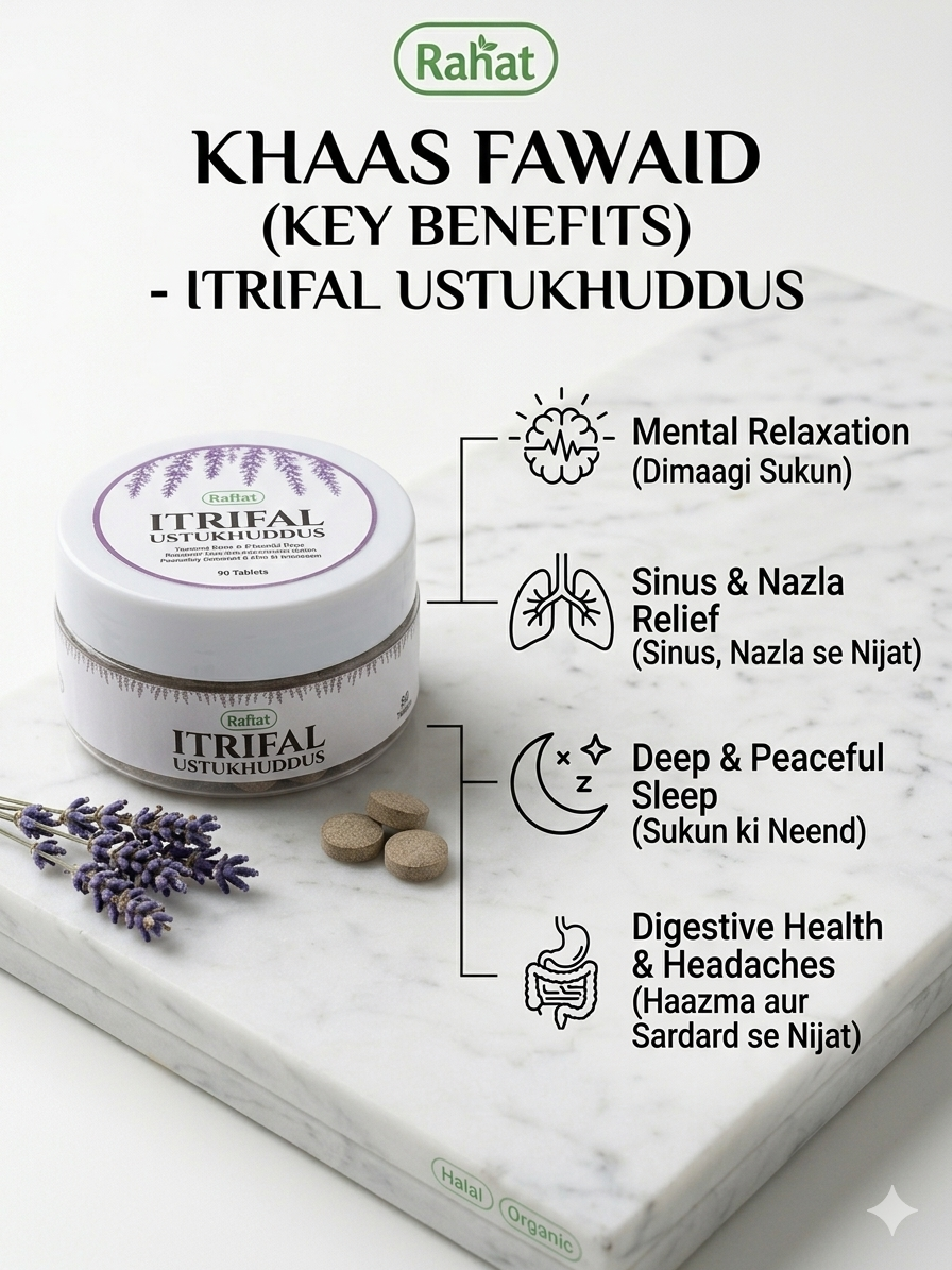 Itrifal Ustukhuddus Tablets (90 Tablets)