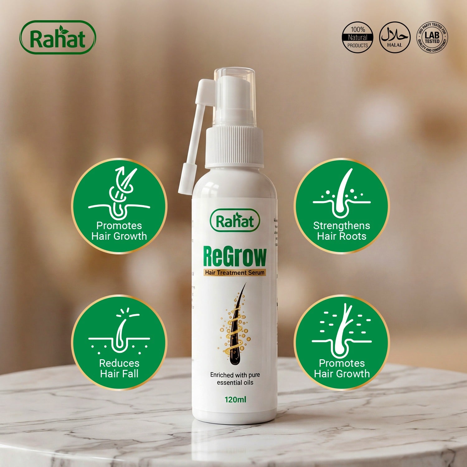 ReGrow Hair Treatent Serum